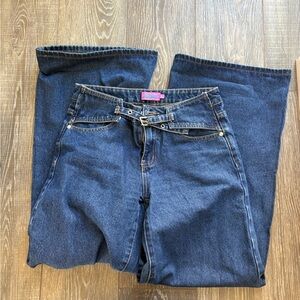 Edikted buckle jeans